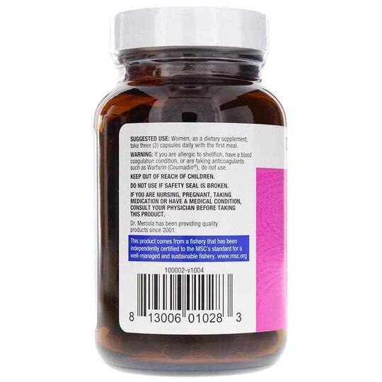 Krill Oil for Women with Evening Primrose, DRM